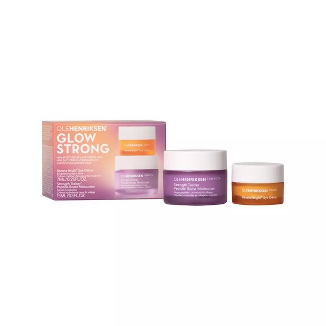Ole Henriksen - Glow Strong Set Duo-Set aus Feuchtigkeitscreme und Augenkonturen