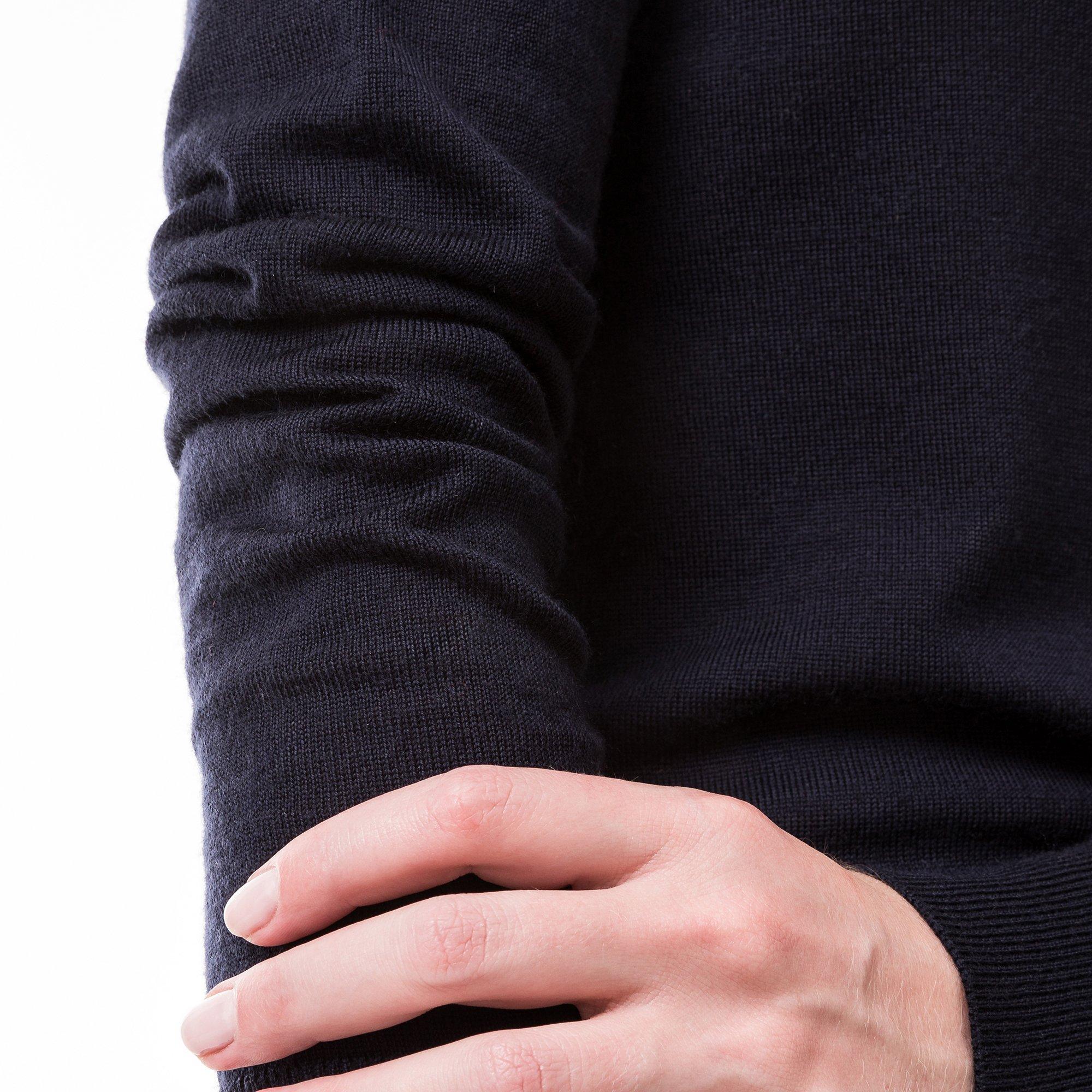 Manor Woman Merino Rundhals Langarm Pullover  