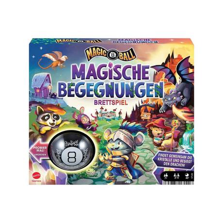 Mattel Games  Magic 8 Ball Magische Begegnungen Brettspiel, deutsch 