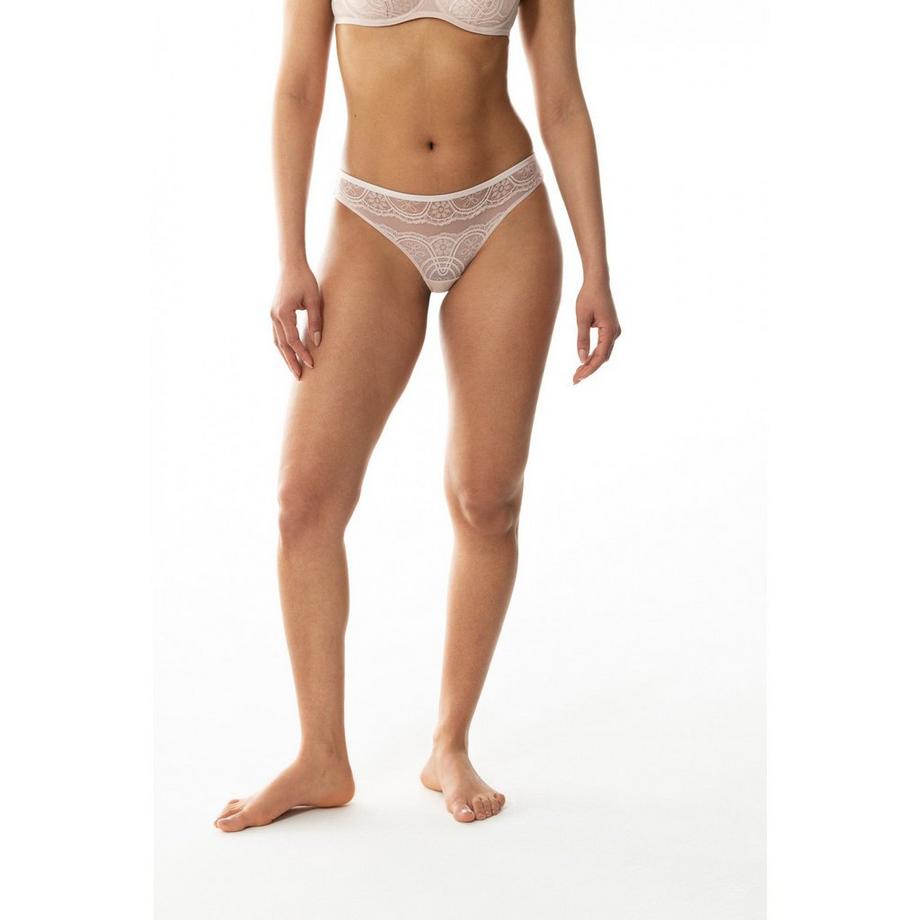 mey Stunning Pizzo Semi-Trasparente Mini Slip  