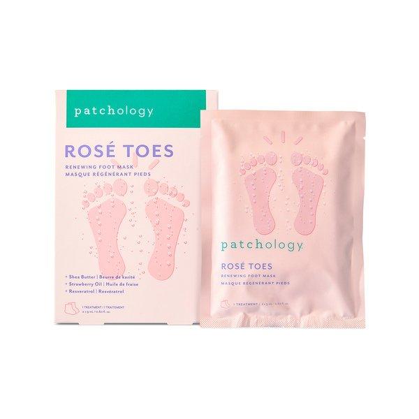 patchology  Rosé Toes - Regenerierende Maske Für Die Füsse 