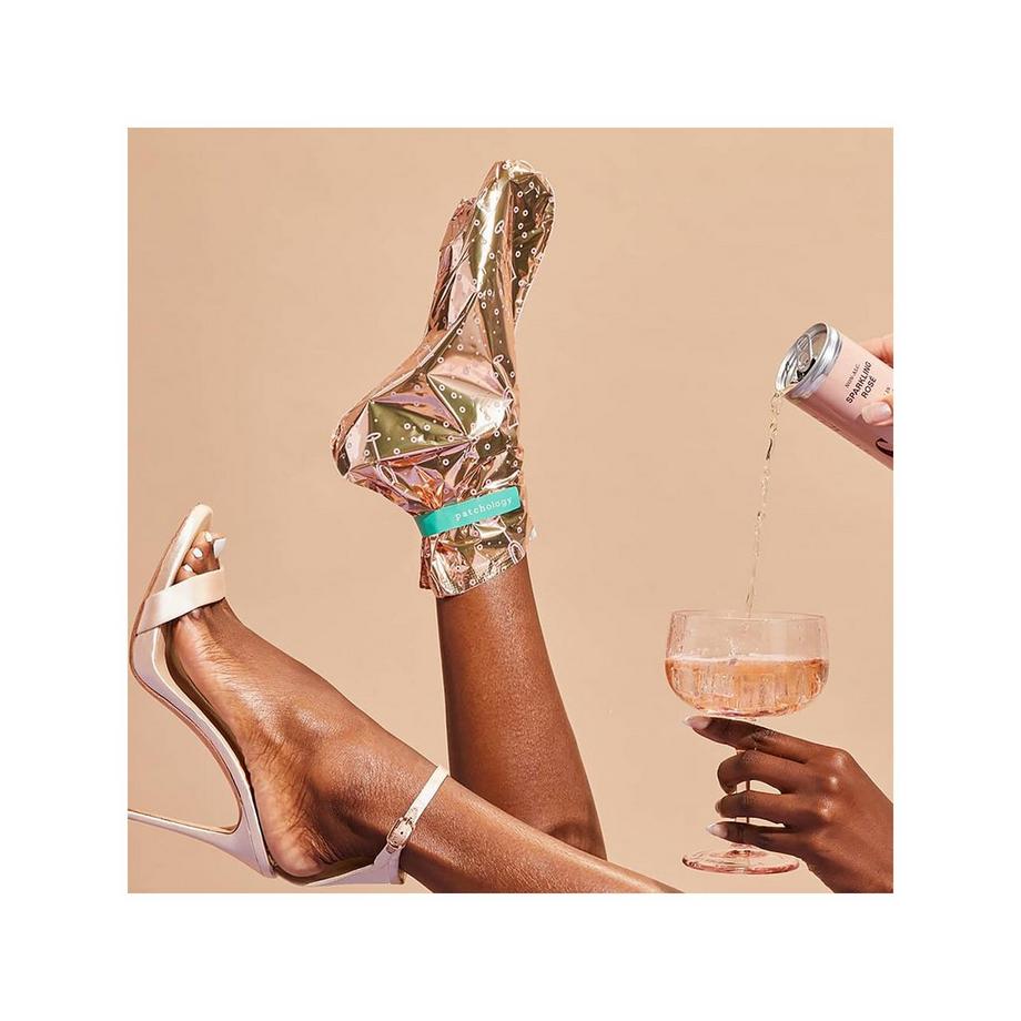 patchology  Rosé Toes - Masque Régénérant Pour Les Pieds 