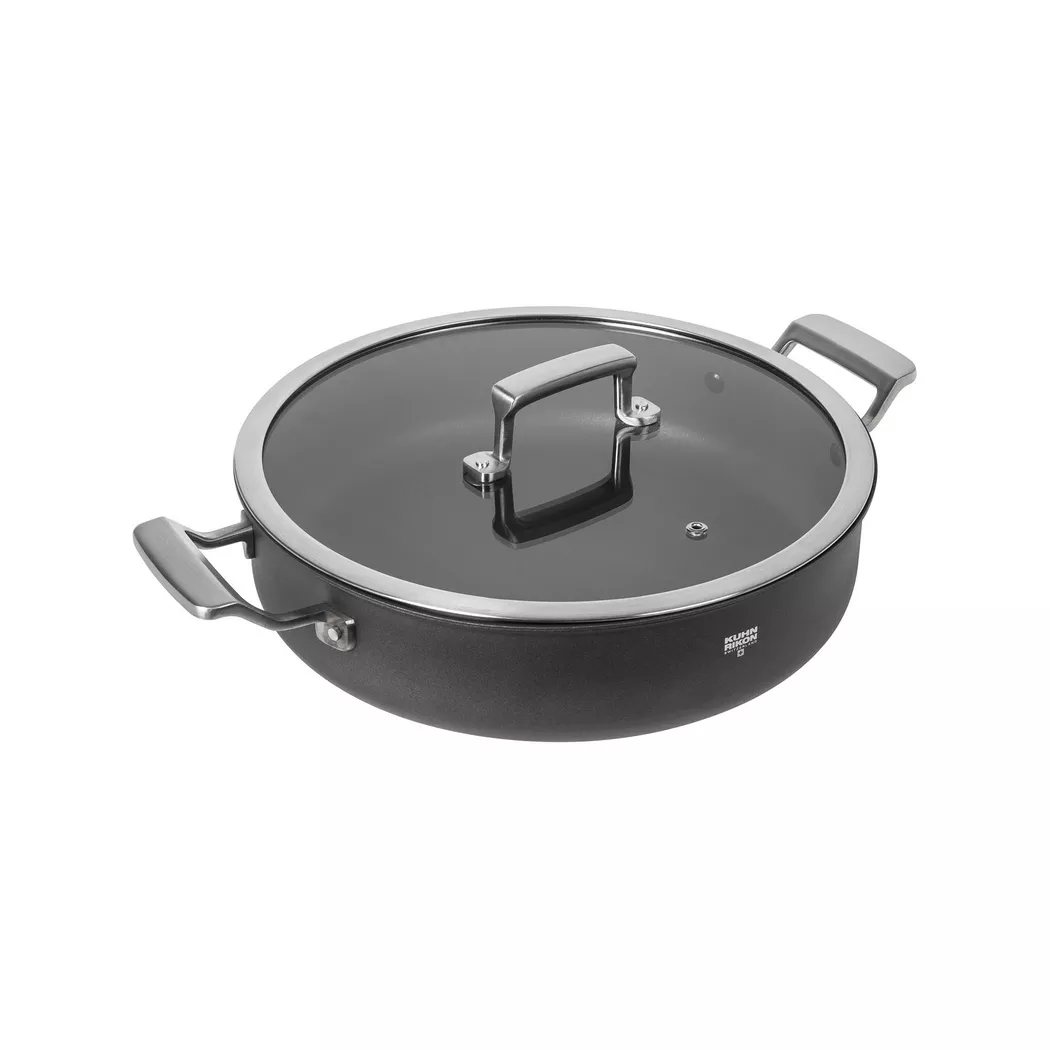 Kuhn Rikon - Servierpfanne, 24CM/3L, Black