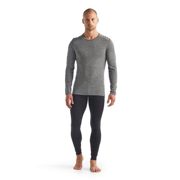 Icebreaker Men Merino 200 Oasis LS Crewe Maglia termica, maniche lunghe 