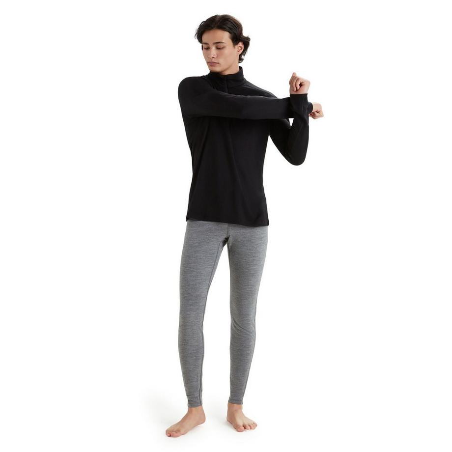 Icebreaker Men Merino 200 Oasis LS Half Zip Maglia termica, halfzip, maniche lunghe 
