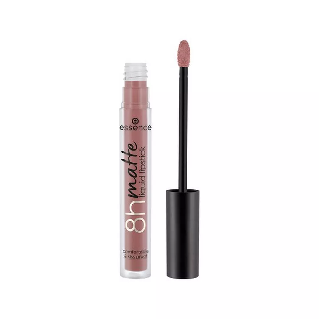 Essence - 8h Matte Liquid Lipstick,  8h matte liquid lipstick 09, 2.5 ml, Silky Hazelnut