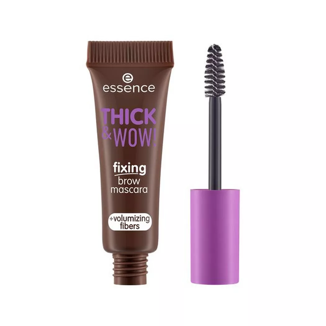 Essence - Thick & Wow! Fixing Brow Mascara, 6 ml, Brunette Brown
