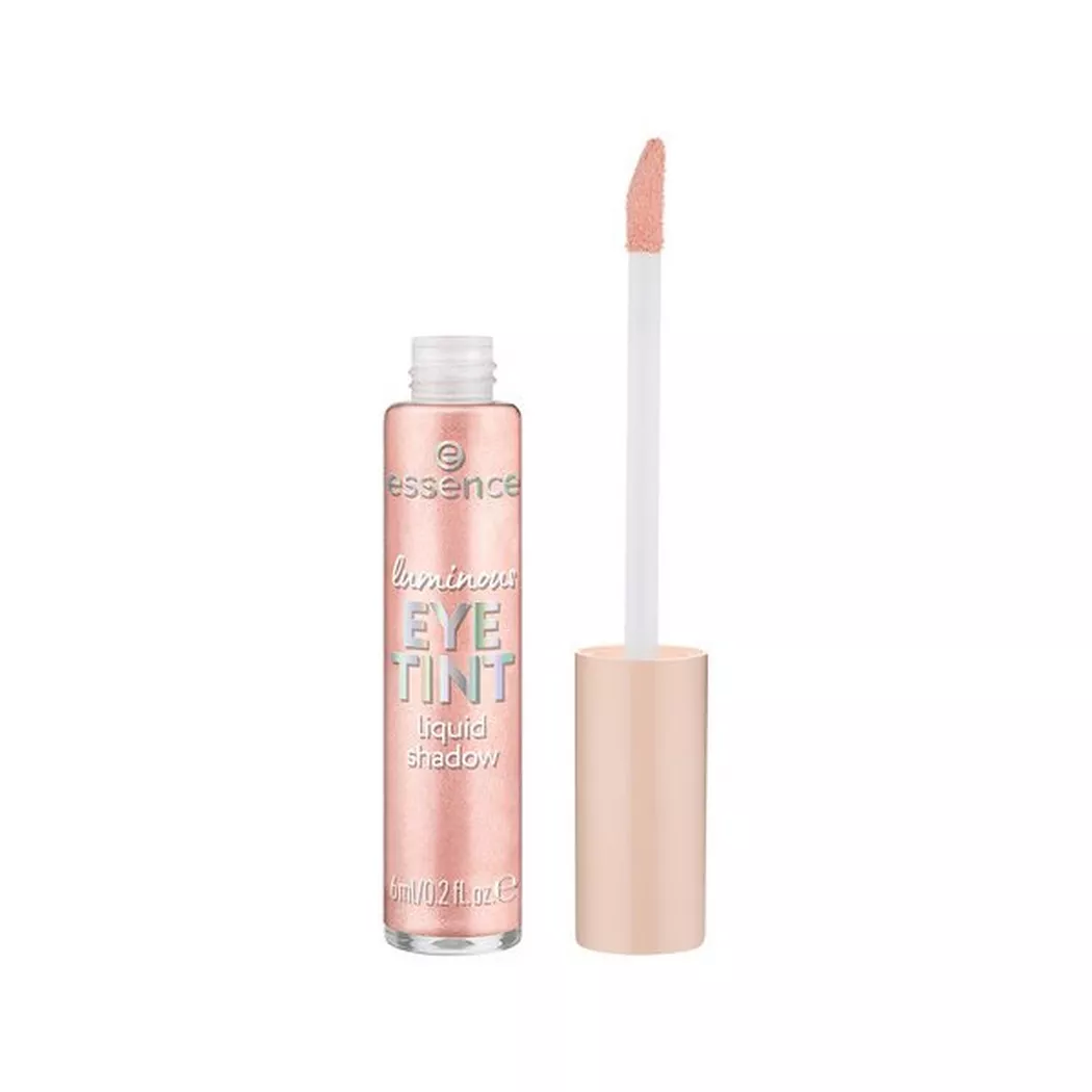 Essence - Luminous Eye Tint Liquid Shadow,  luminous EYE TINT liquid shadow 04, 6 ml, Dazzling Rose