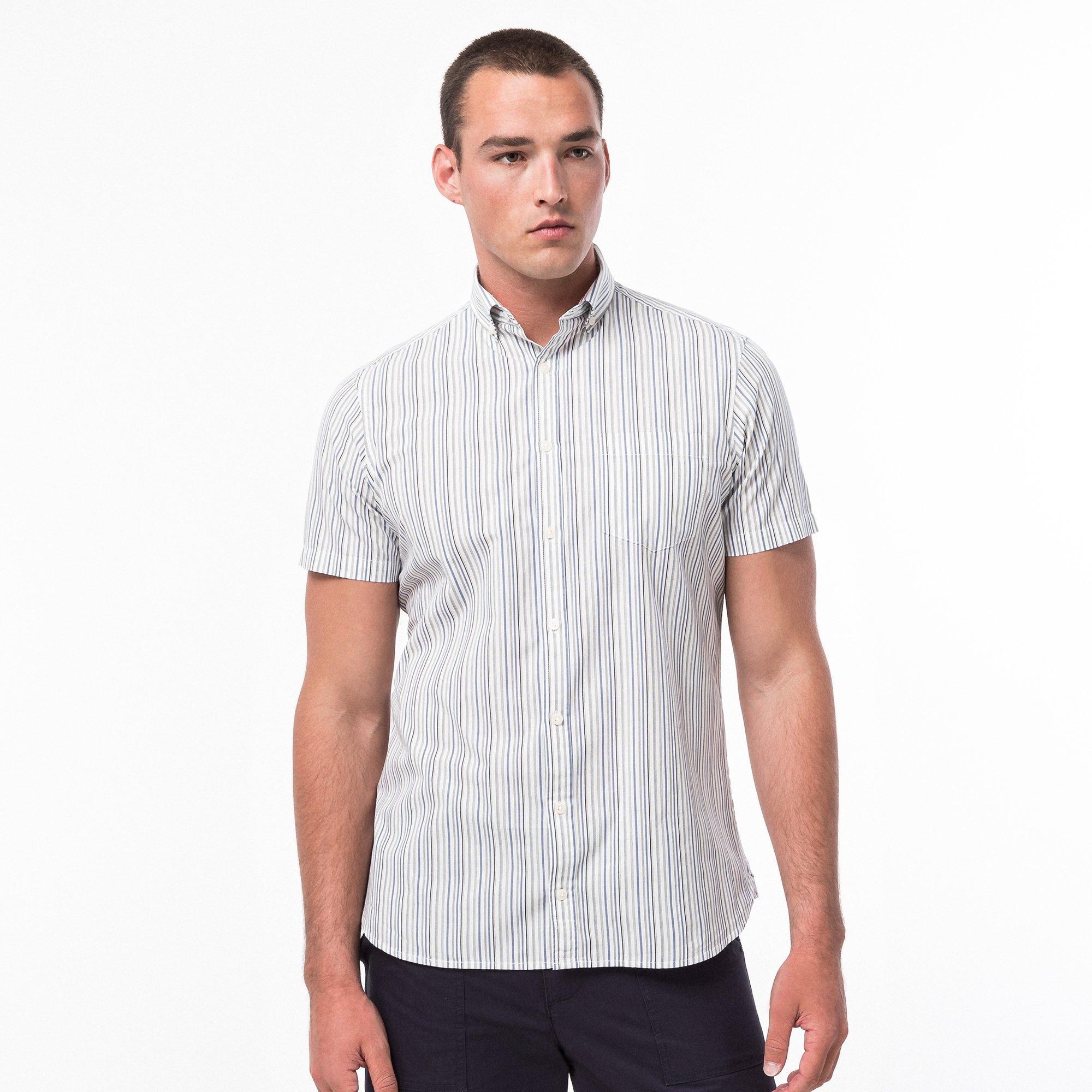 Manor Man  Chemise, Classic Fit, manches courtes 