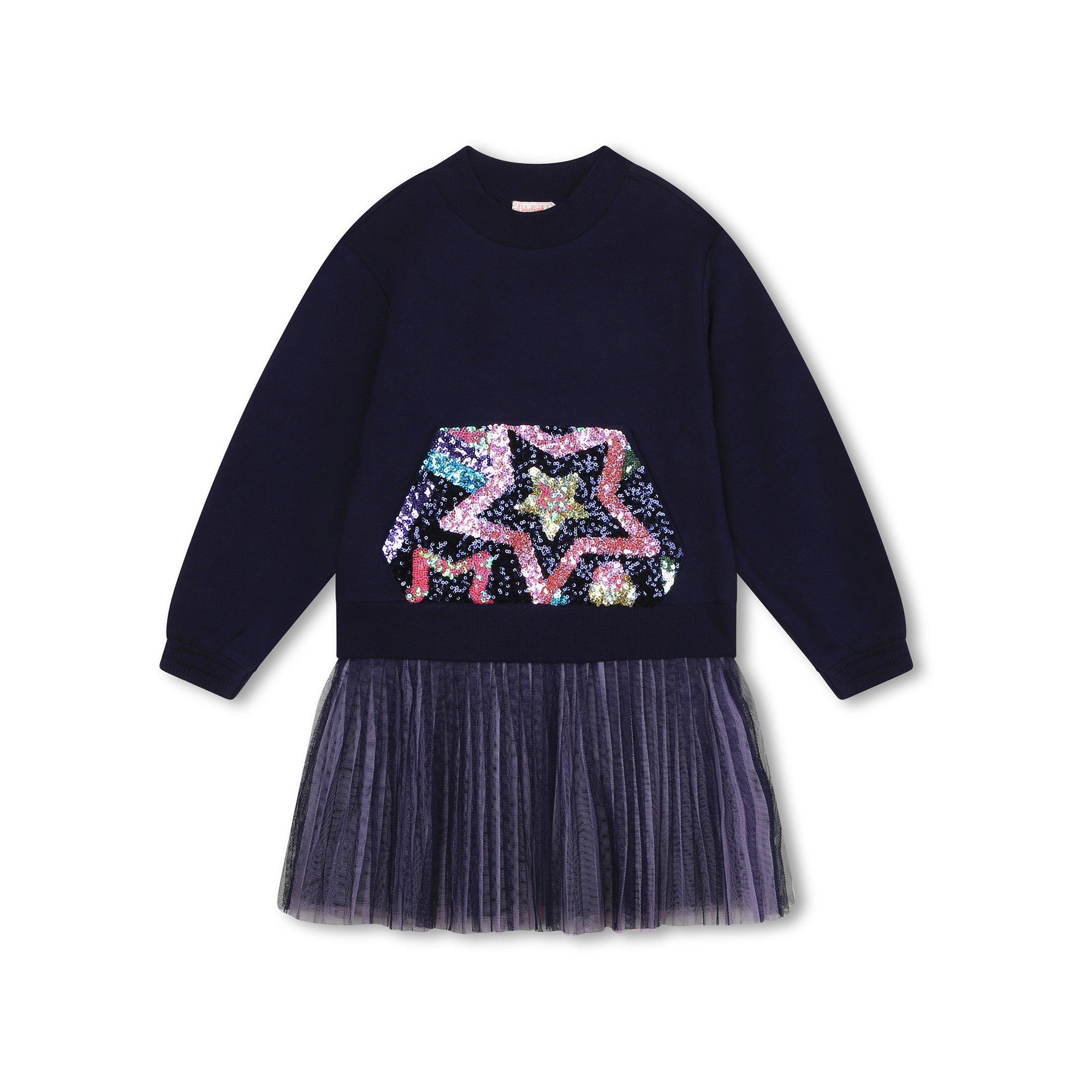 Image of Kleid Mädchen Dunkelblau 4A