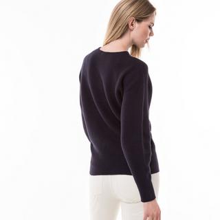 Manor Woman Maglione Girocollo Maniche Lunghe  