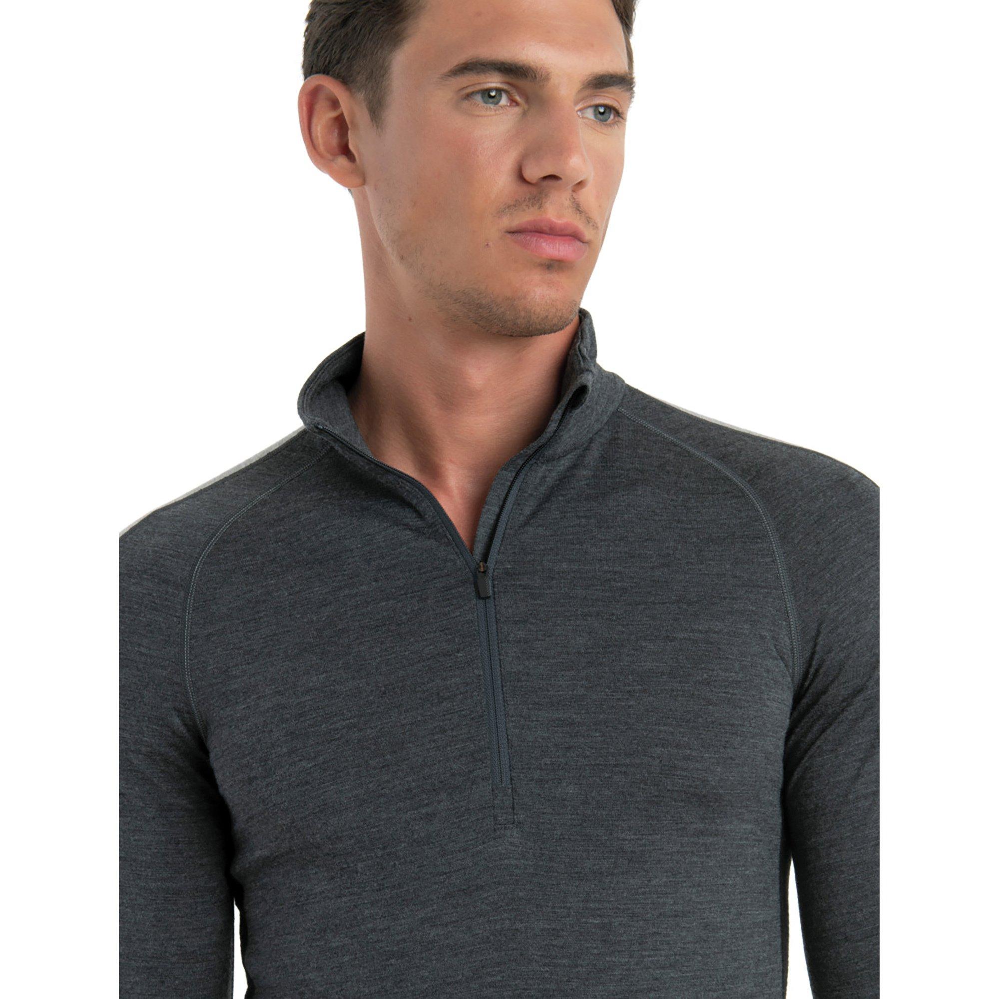 Icebreaker Mer ZoneKnit 200 LS Half Zip Maglia termica, halfzip, maniche lunghe 