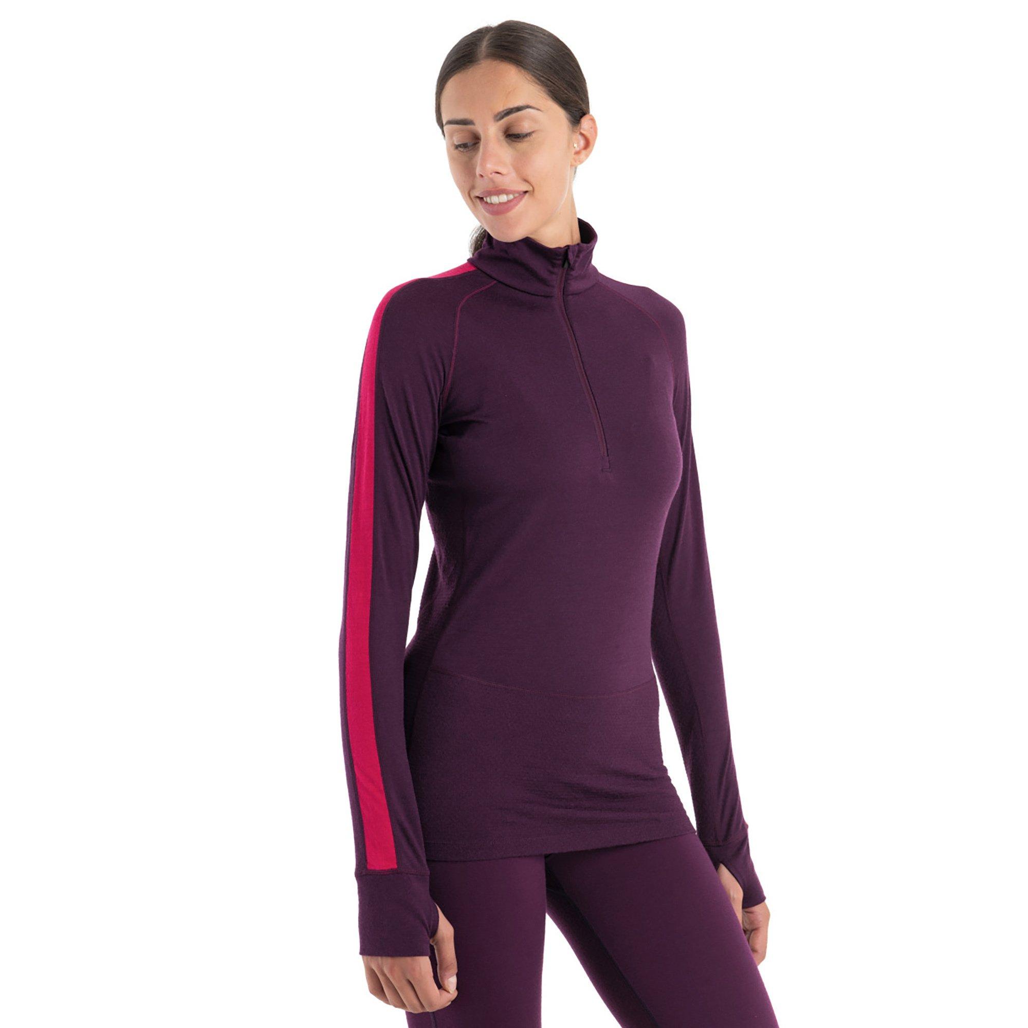 Icebreaker Mer ZoneKnit 200 LS Half Zip Maglia termica, halfzip, maniche lunghe 