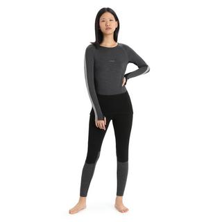 Icebreaker Women Merino 200 ZoneKnit™ LS Crewe Maglia termica, maniche lunghe 