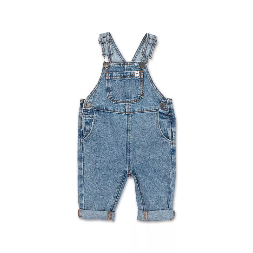 Manor Baby - Latzhose, 110, Blau Denim
