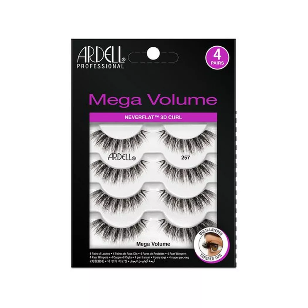 Ardell - Künstliche Wimpern Multipack, Mega Volume257, 4 Paar