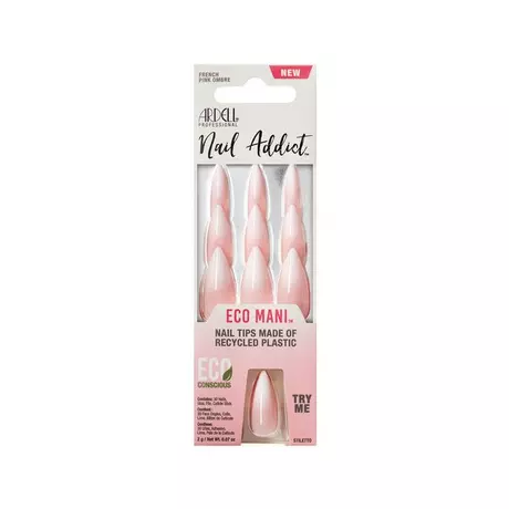 ARDELL  Nail Addict Eco French Mani Pink Ombre 