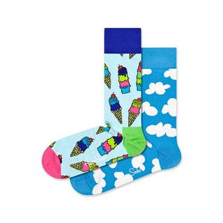 Happy Socks 2-Pack Sunny Day Socks Gift Set Calze, multi-pack 