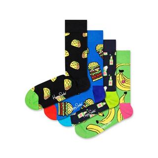 Happy Socks 4-Pack Yummy Yummy Socks Gift Set Multipack, chaussettes 