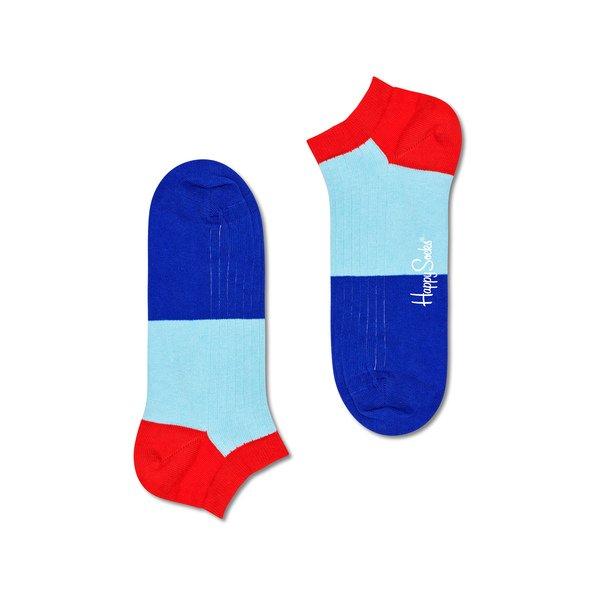 Happy Socks Block Rib Low Sock Wadenlange Socken 