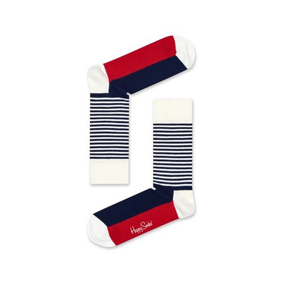 Happy Socks 4er-Pack Classic Navy Socken Geschenkset  