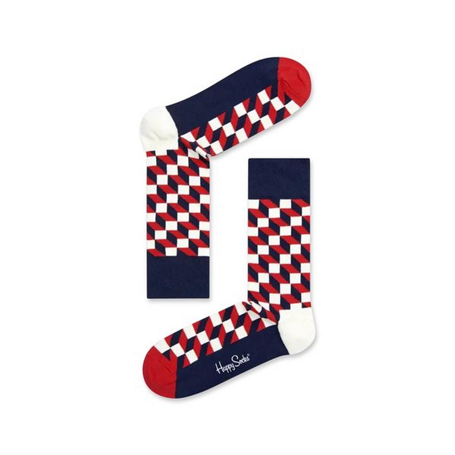 Happy Socks 4er-Pack Classic Navy Socken Geschenkset  
