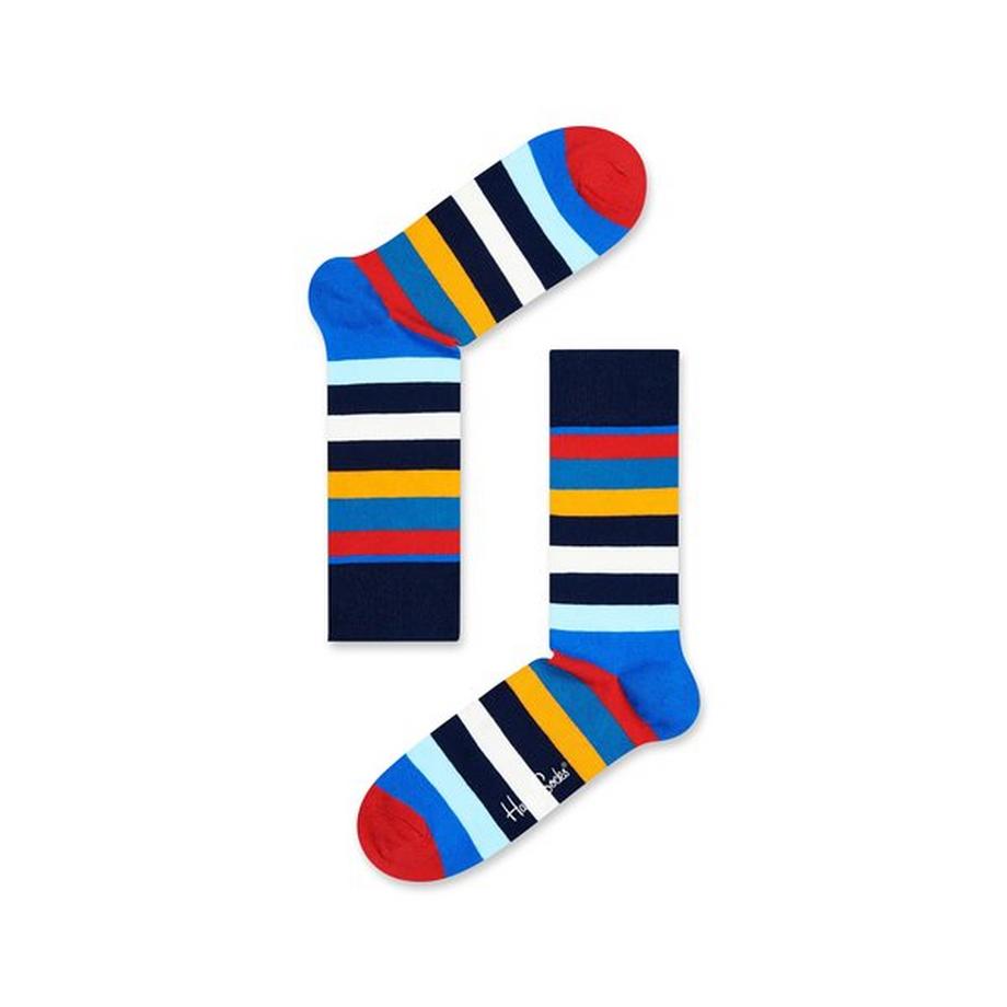 Happy Socks Lot de 4 Chaussettes Multicolores Coffret Cadeau  