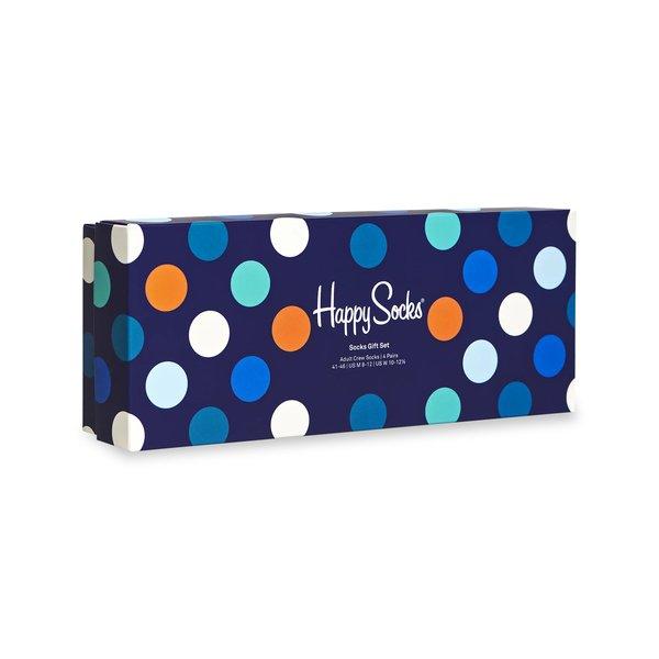 Happy Socks Confezione da 4 Calze Multicolore Set Regalo  