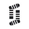Happy Socks 4-Pack Classic Black & White Socks Gift Set Multipack,chaussettes mollet 