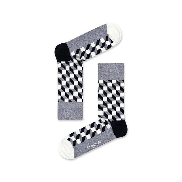Happy Socks Classic Black & White Chaussettes Coffret Cadeau  