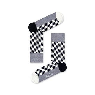 Happy Socks Classic Black & White Socken Geschenkset  