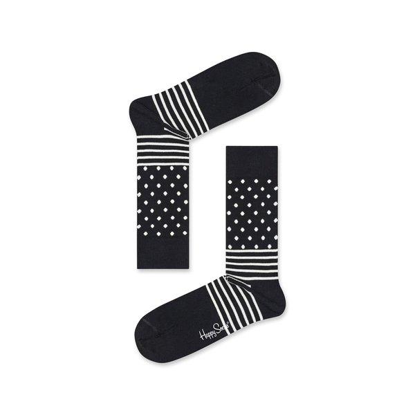 Happy Socks Classic Black & White Chaussettes Coffret Cadeau  