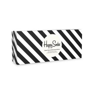 Happy Socks 4-Pack Classic Black & White Socks Gift Set Multipack,Socken Waden 