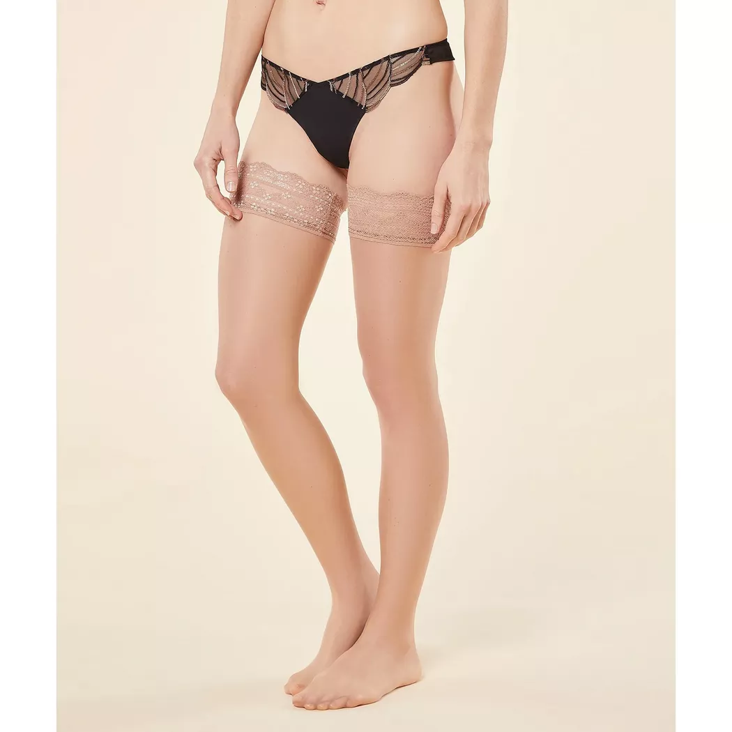 Etam - 6466750 Satine - Bas, für Damen, Sand, Größe S