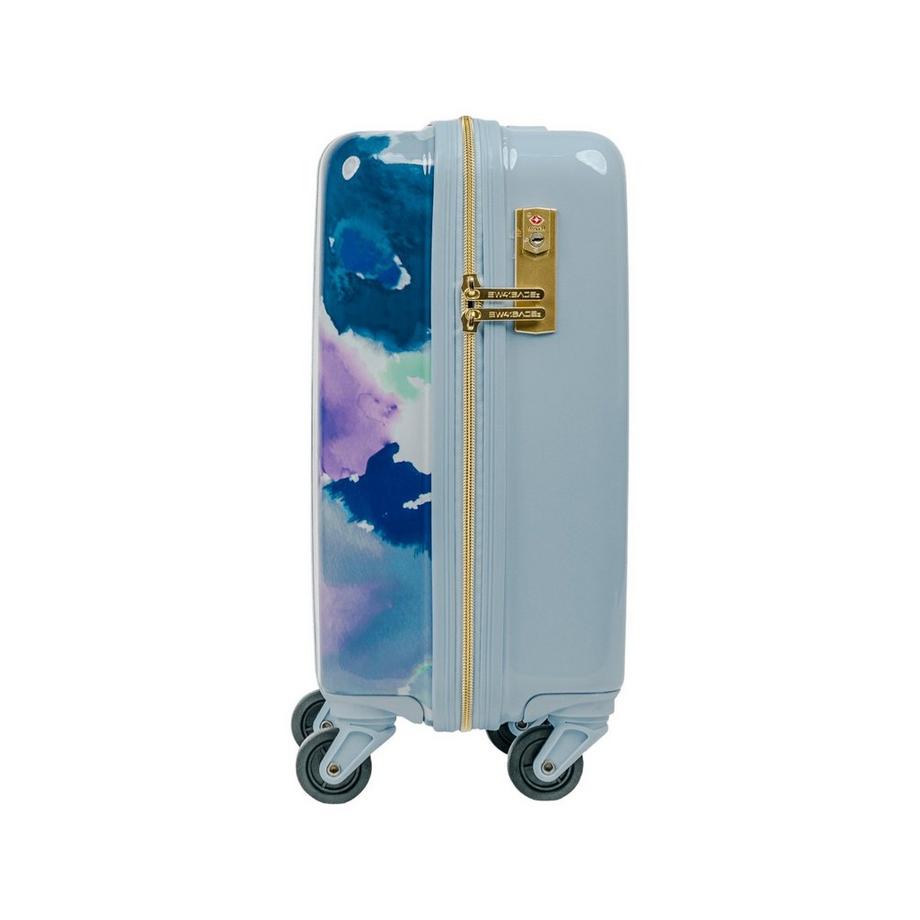 SWISS BAG COMPANY 44.0cm, Hartschalenkoffer, Spinner Pastel Flowers 