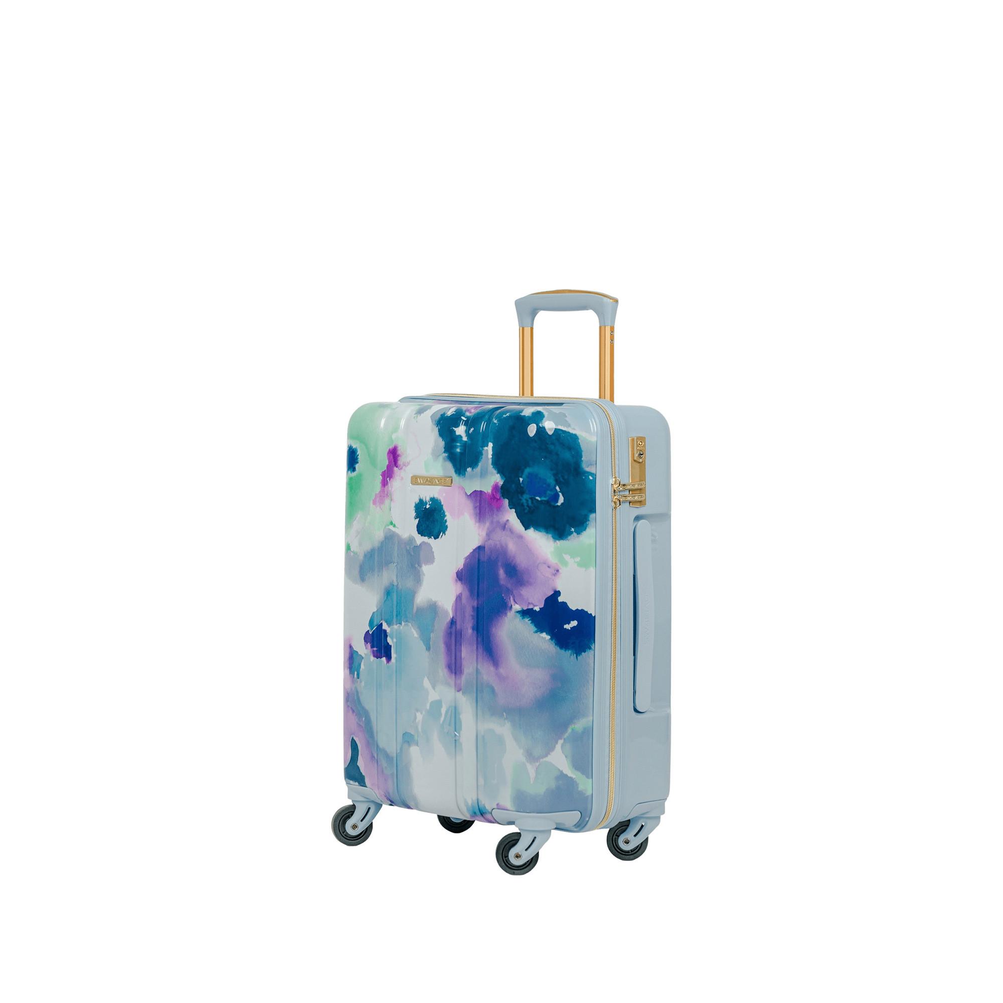 SWISS BAG COMPANY 53.0cm, Valise rigide, Spinner Pastel Flowers 