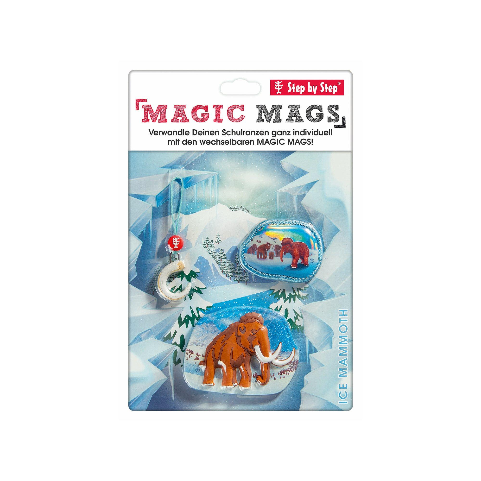 Step by Step Tornister Anhänger Set MAGIC MAGS, Ice Mammoth Odo 