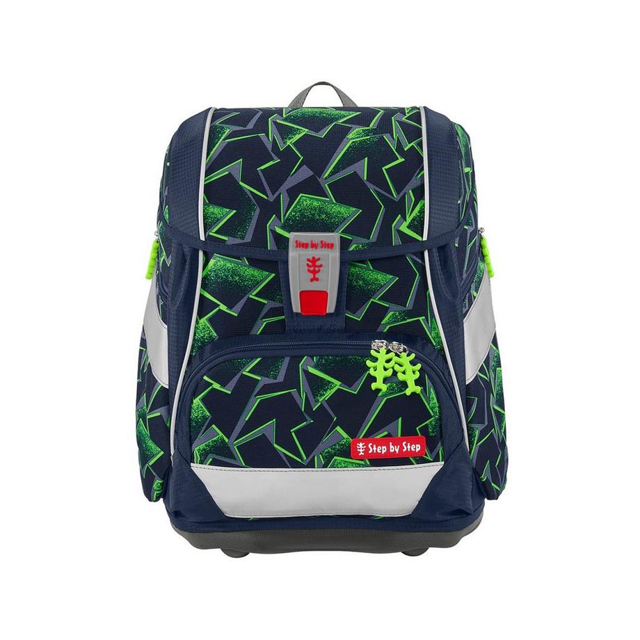 Step by Step Schulthek-Set, 6-teilig 2IN1 PLUS, Wild T-Rex Taro 