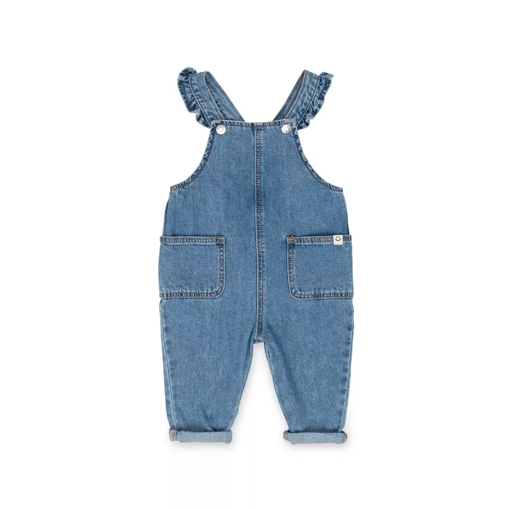 Manor Baby - Latzhose, 104, Blau Denim