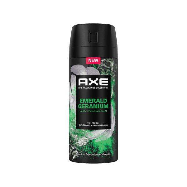 Image of AXE Premium Bodyspray Emerald Geranium ohne Aluminiumsalze - 150 ml