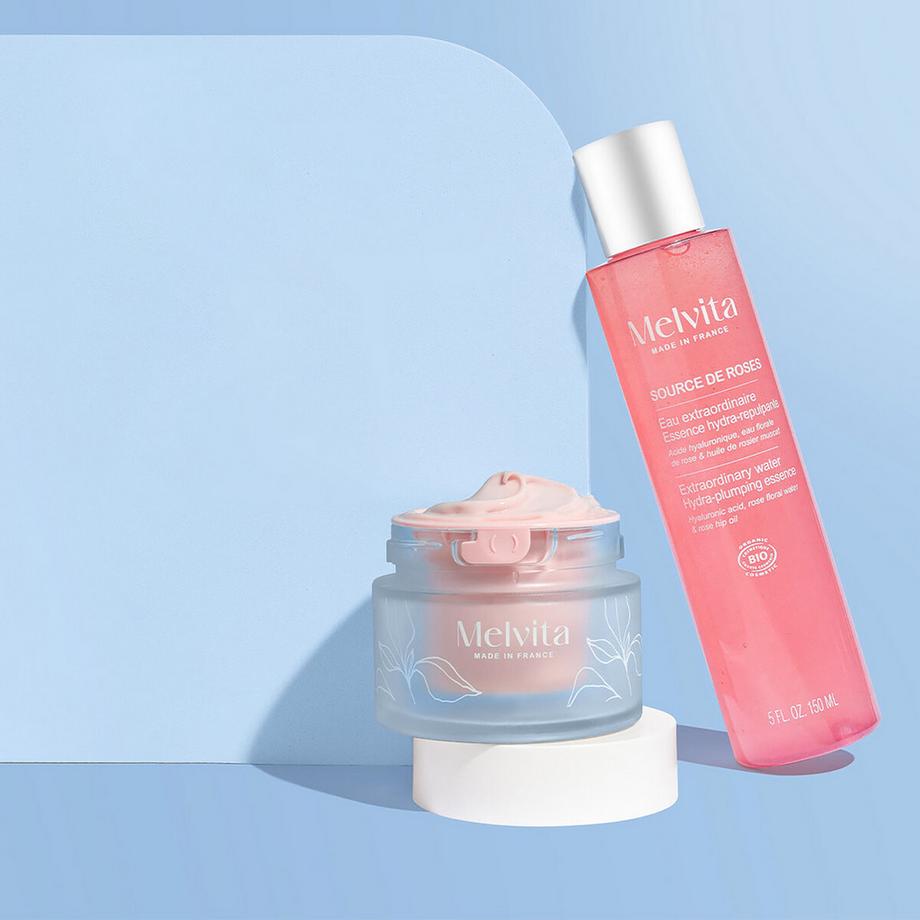 Melvita  Source de Roses Crème Hydra-repulpante 