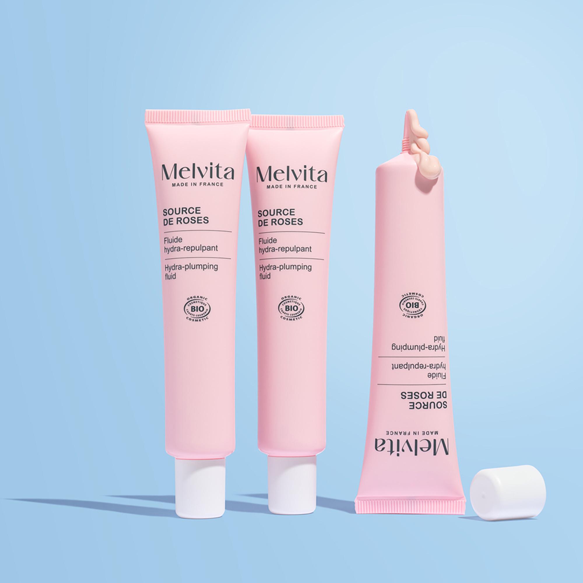 Melvita  Source de Roses Fluide Hydra-repulpant 