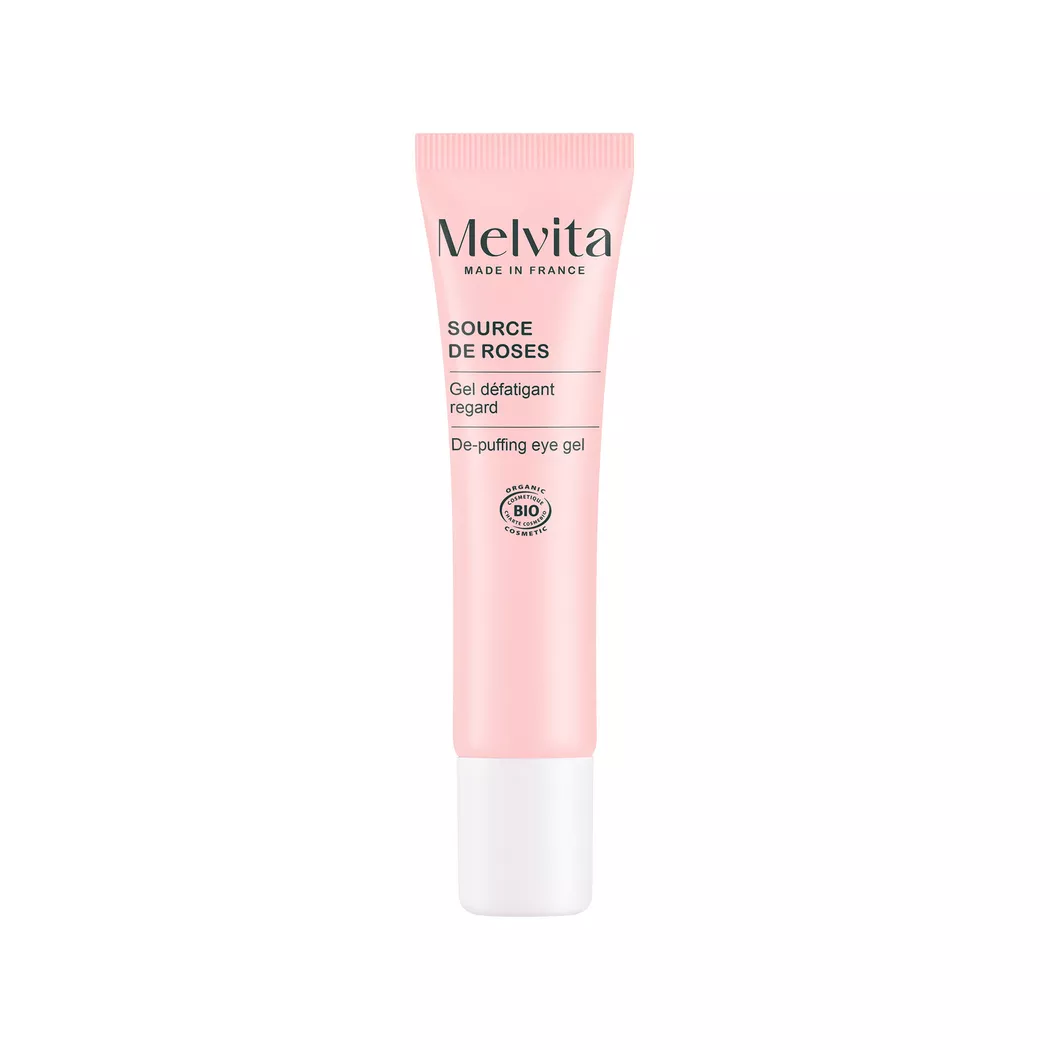 Melvita - Source de Roses Belebendes Augengel, 15 ml