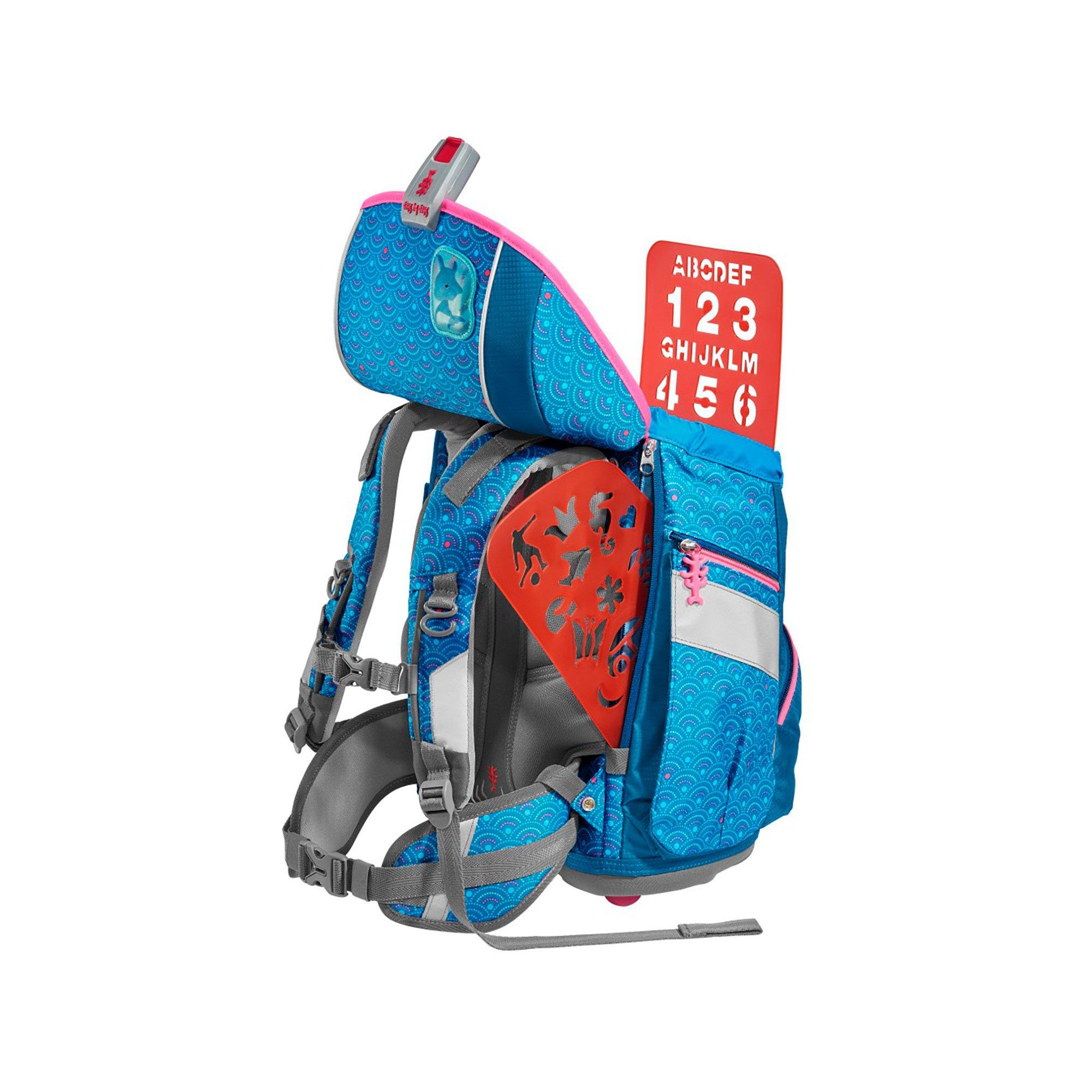 Step by Step Schulthek-Set, 6-teilig 2IN1 PLUS, Dolphin Pippa 