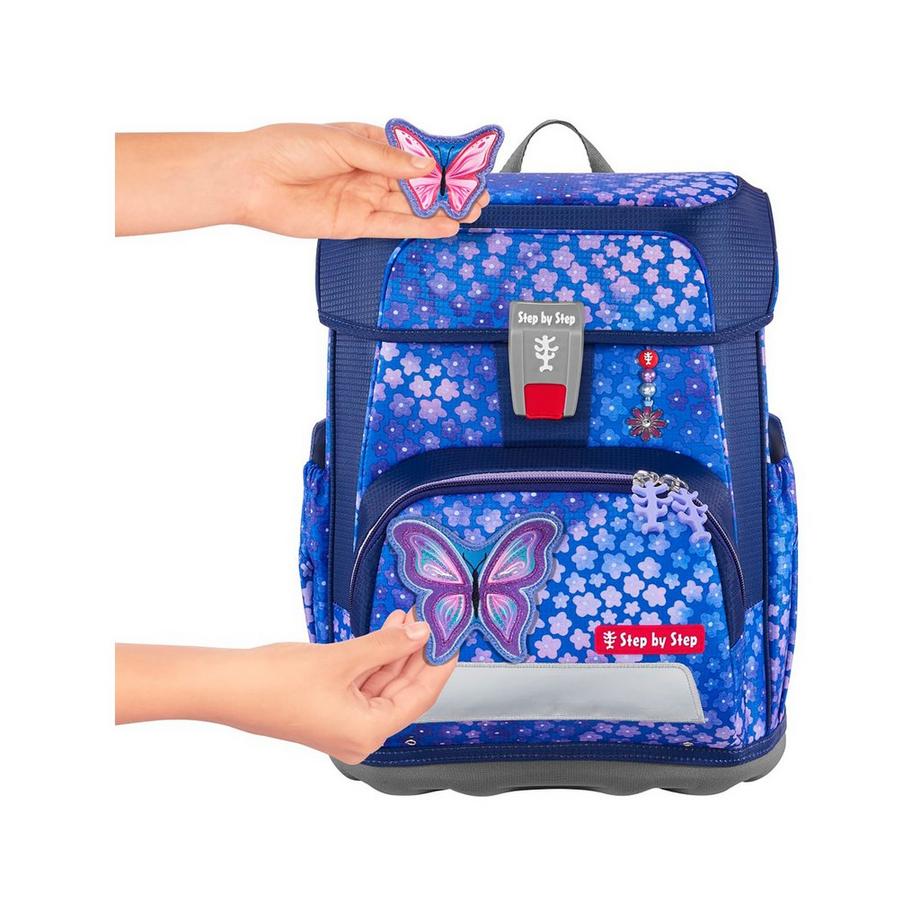 Step by Step Schulthek-Set, 5-teilig CLOUD, Butterfly Maja 