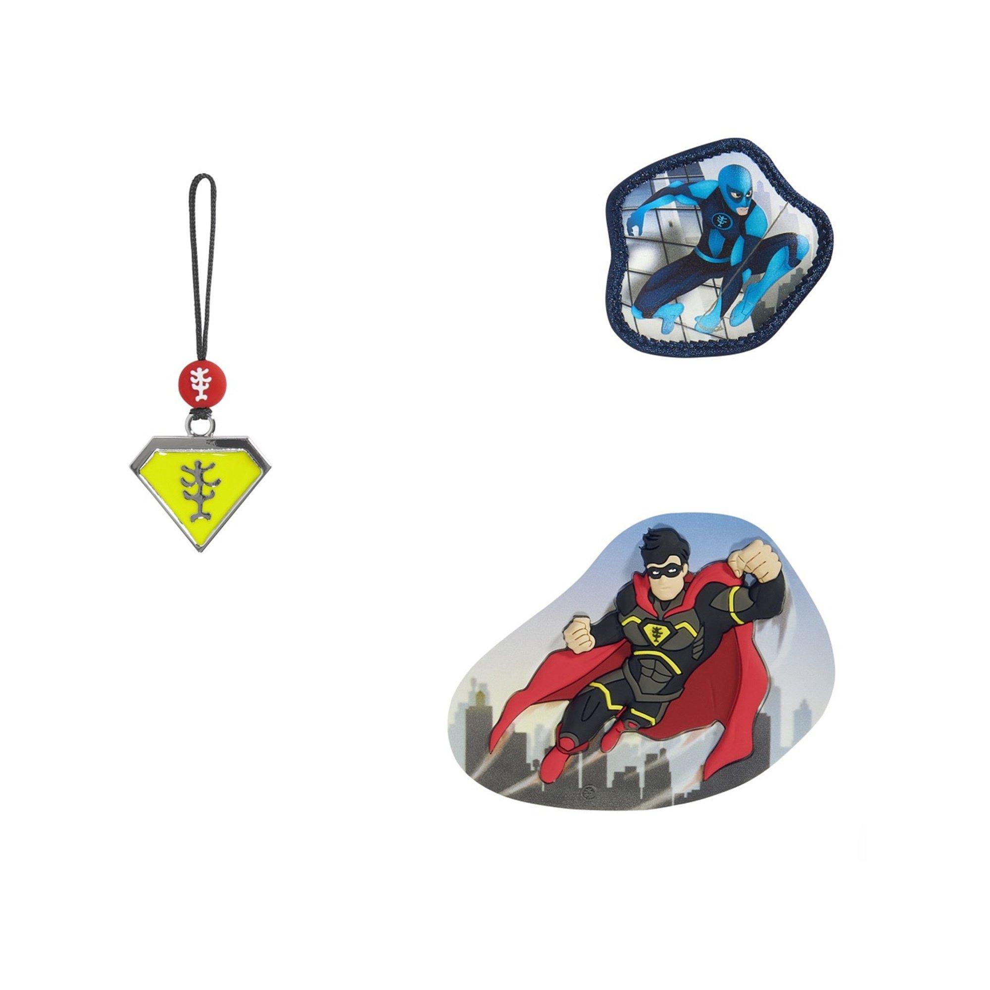 Step by Step Tornister Anhänger Set MAGIC MAGS, Superhero Joris 