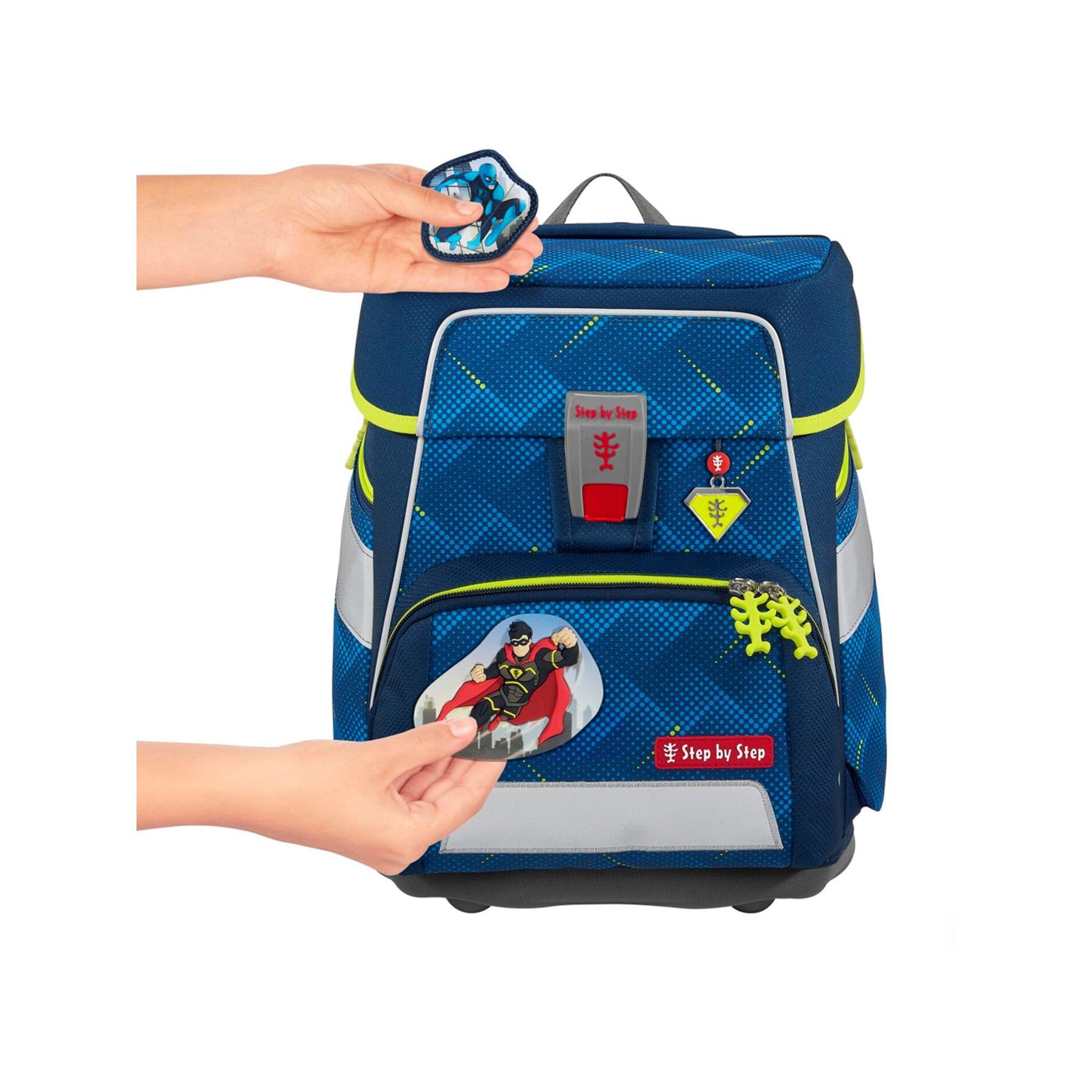 Step by Step Tornister Anhänger Set MAGIC MAGS, Superhero Joris 