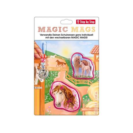 Step by Step Tornister Anhänger Set MAGIC MAGS, Horse Lima 