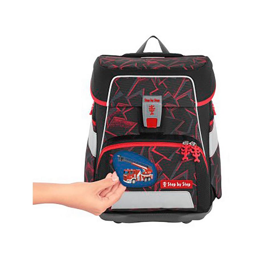Step by Step Déco set pour sac à dos MAGIC MAGS FLASH, Fire Engine Buzz 