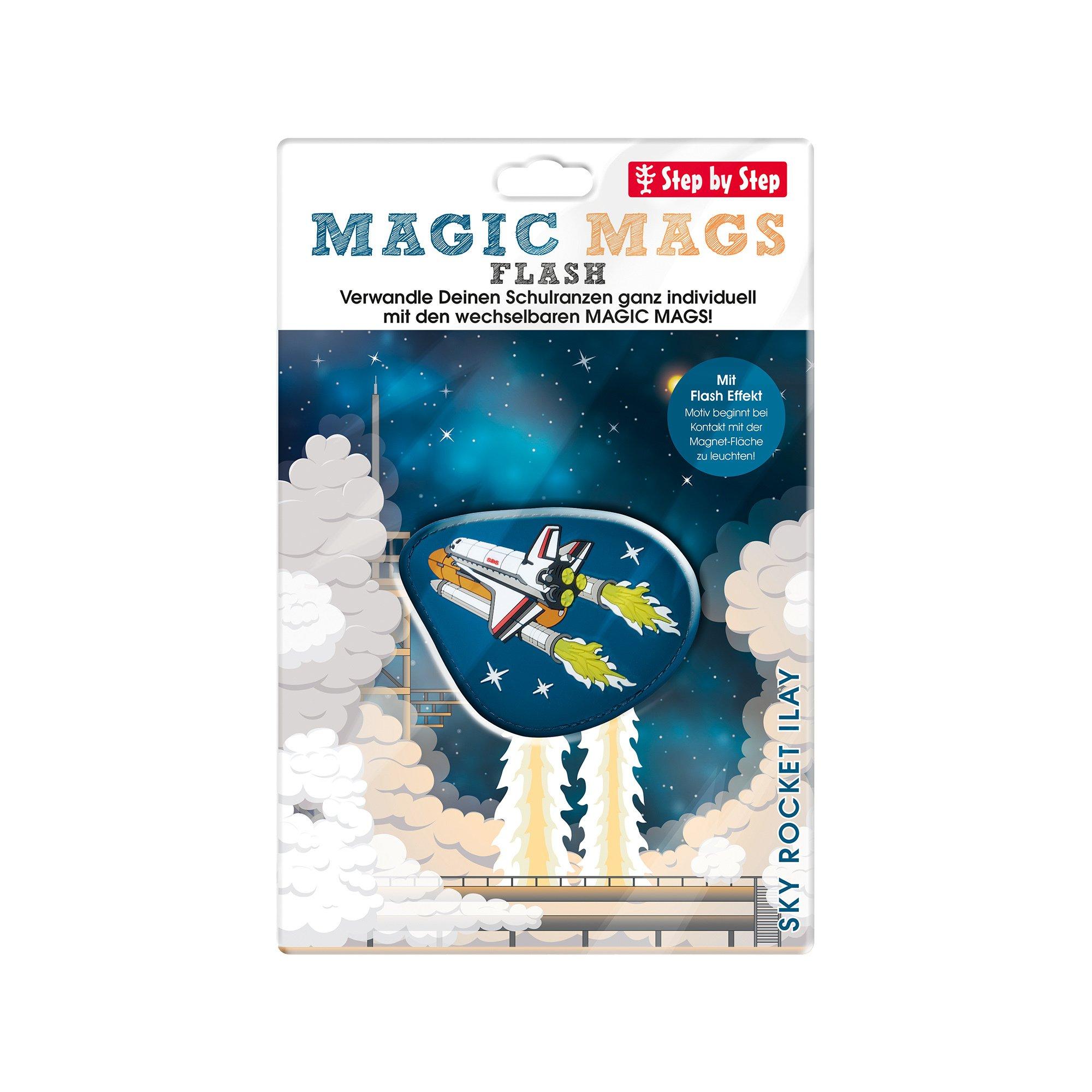 Step by Step Deco set per zaino MAGIC MAGS FLASH, Sky Rocket Ilay 